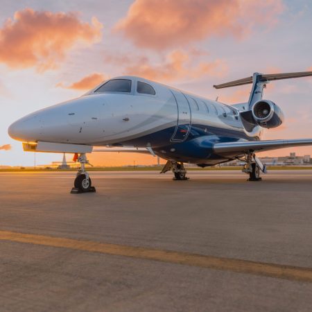 Phenom 300 at Sunset on Ramp